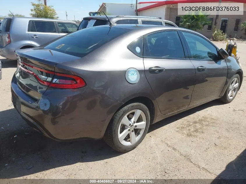 2015 Dodge Dart Sxt VIN: 1C3CDFBB6FD376033 Lot: 40456827