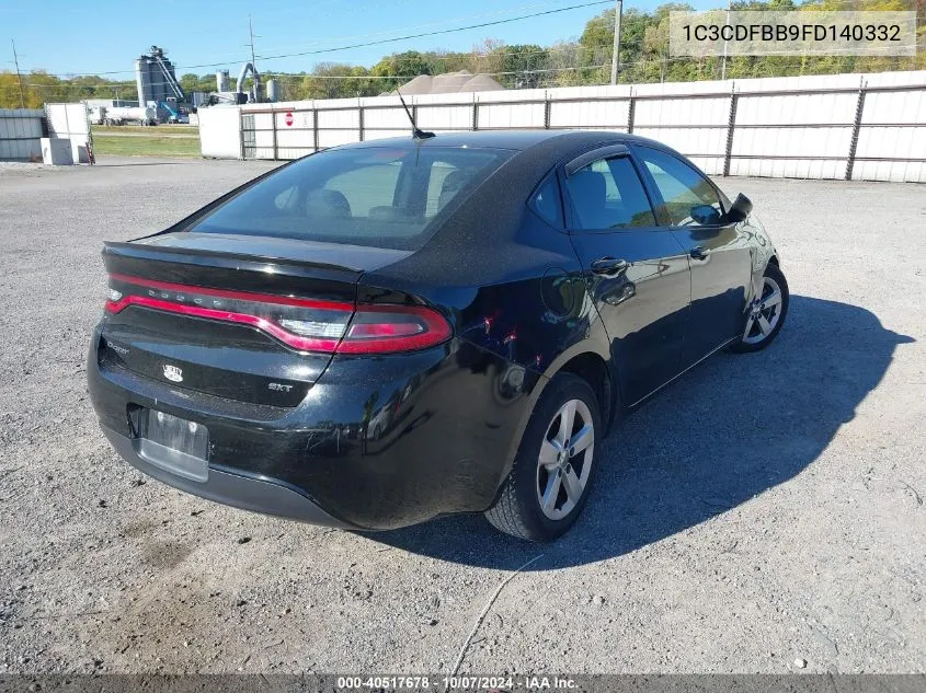 2015 Dodge Dart Sxt VIN: 1C3CDFBB9FD140332 Lot: 40517678