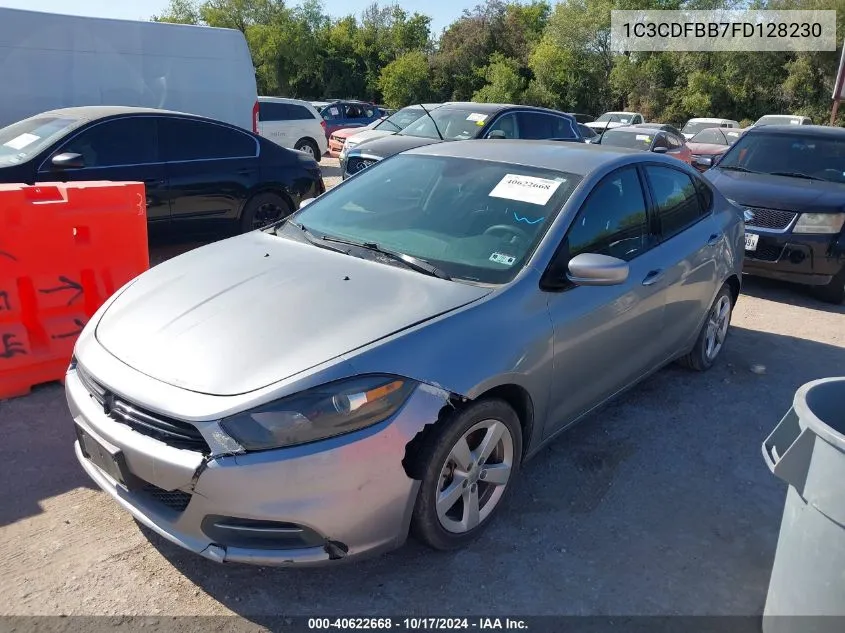 2015 Dodge Dart Sxt VIN: 1C3CDFBB7FD128230 Lot: 40622668