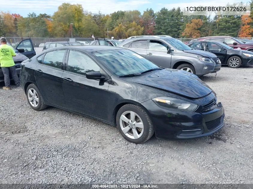 2015 Dodge Dart Sxt VIN: 1C3CDFBBXFD172626 Lot: 40642801