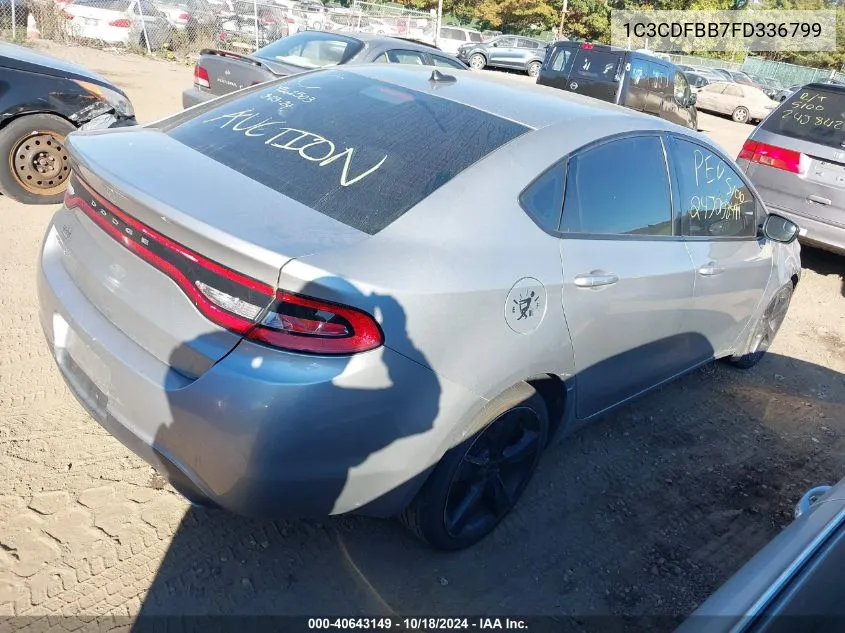 1C3CDFBB7FD336799 2015 Dodge Dart Sxt