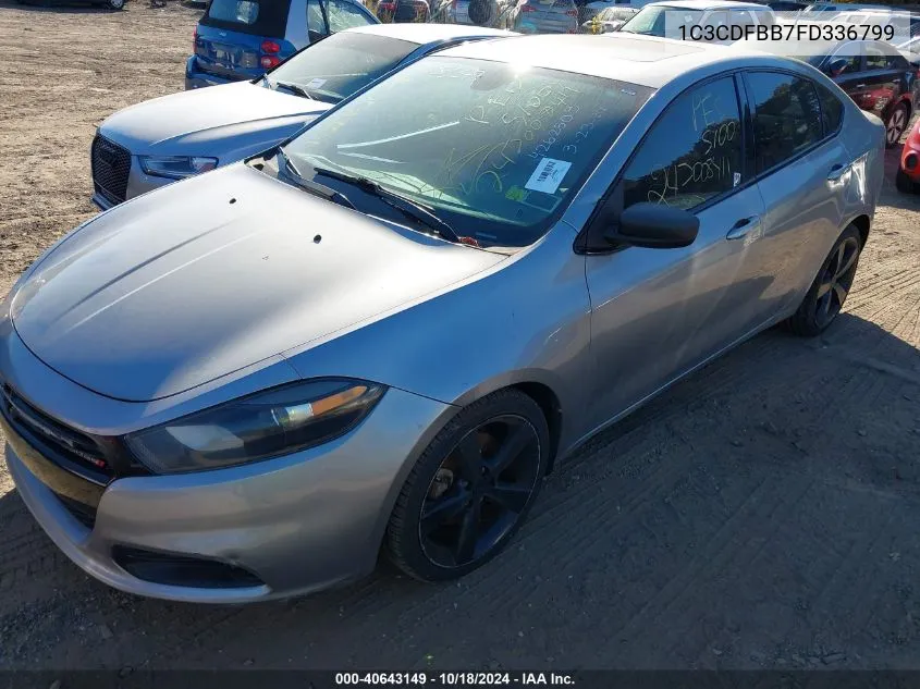 1C3CDFBB7FD336799 2015 Dodge Dart Sxt