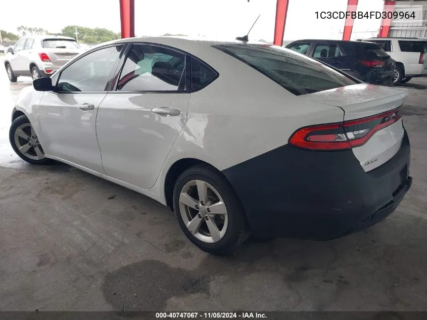 1C3CDFBB4FD309964 2015 Dodge Dart Sxt