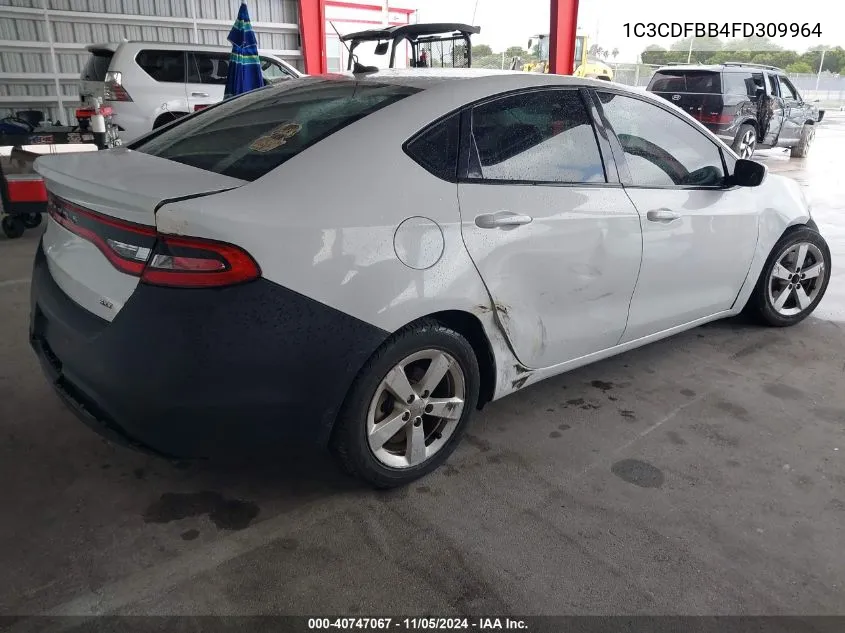 1C3CDFBB4FD309964 2015 Dodge Dart Sxt