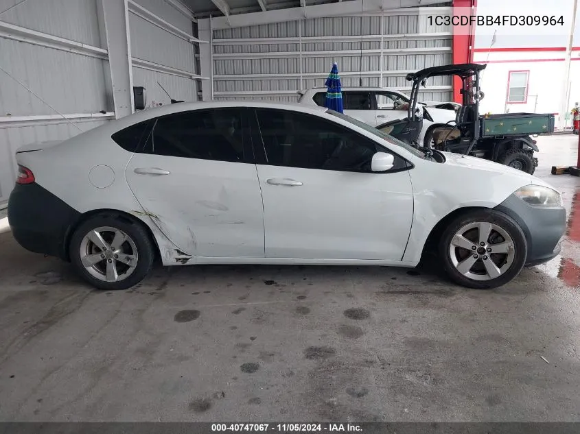 1C3CDFBB4FD309964 2015 Dodge Dart Sxt