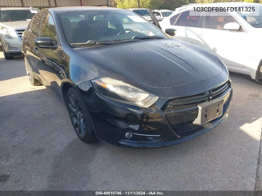 1C3CDFBB6FD141325 2015 Dodge Dart Sxt