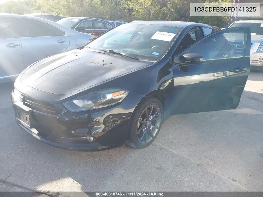 1C3CDFBB6FD141325 2015 Dodge Dart Sxt