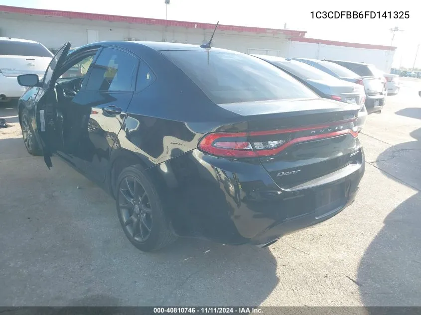 1C3CDFBB6FD141325 2015 Dodge Dart Sxt