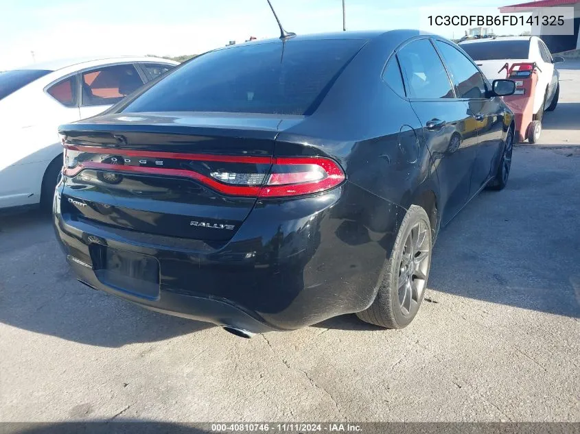 1C3CDFBB6FD141325 2015 Dodge Dart Sxt