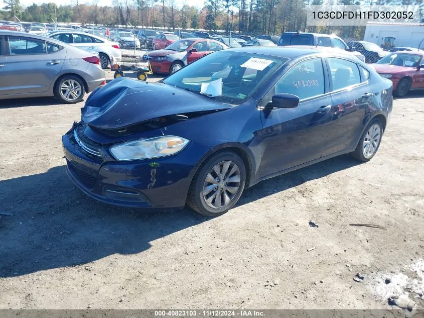 2015 Dodge Dart Aero VIN: 1C3CDFDH1FD302052 Lot: 40823103