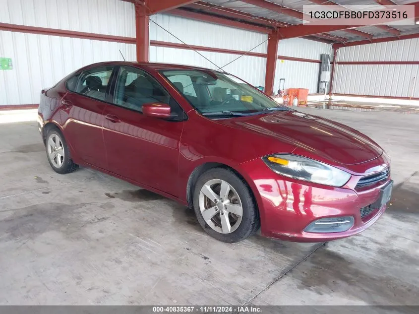 2015 Dodge Dart Sxt VIN: 1C3CDFBB0FD373516 Lot: 40835367