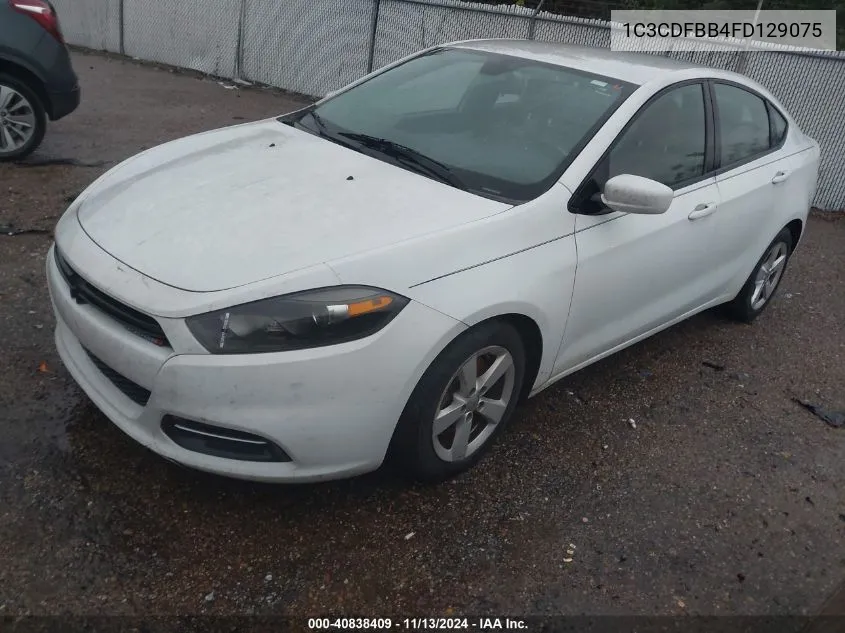 1C3CDFBB4FD129075 2015 Dodge Dart Sxt