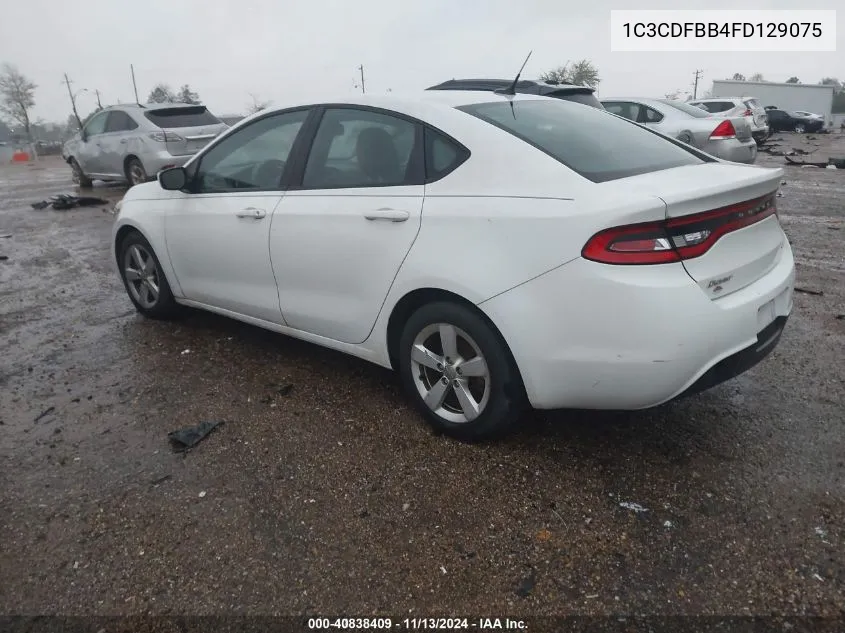 1C3CDFBB4FD129075 2015 Dodge Dart Sxt