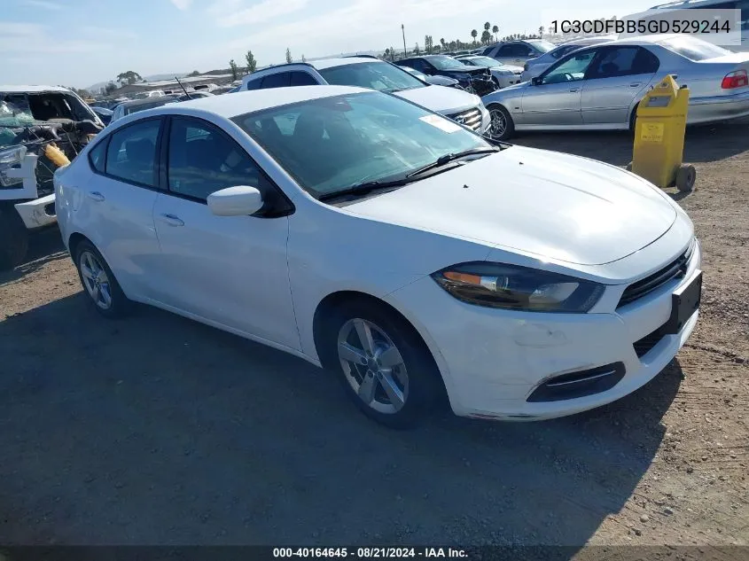 1C3CDFBB5GD529244 2016 Dodge Dart Sxt