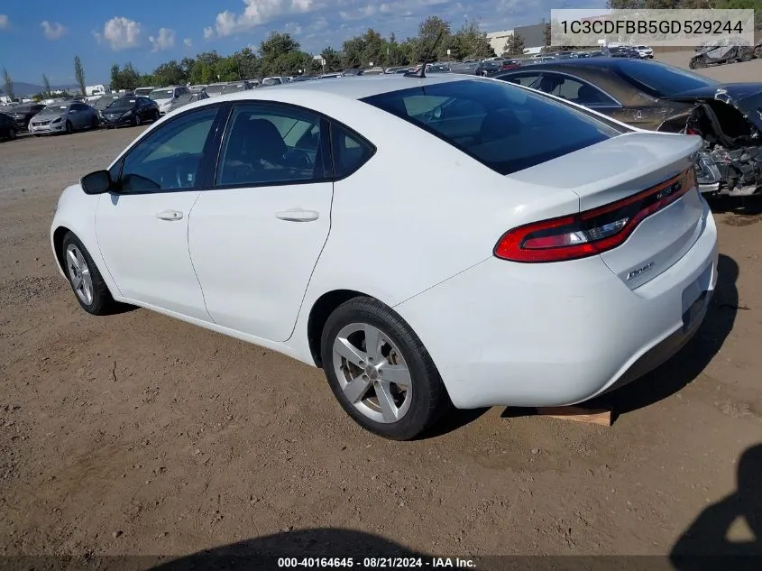 1C3CDFBB5GD529244 2016 Dodge Dart Sxt