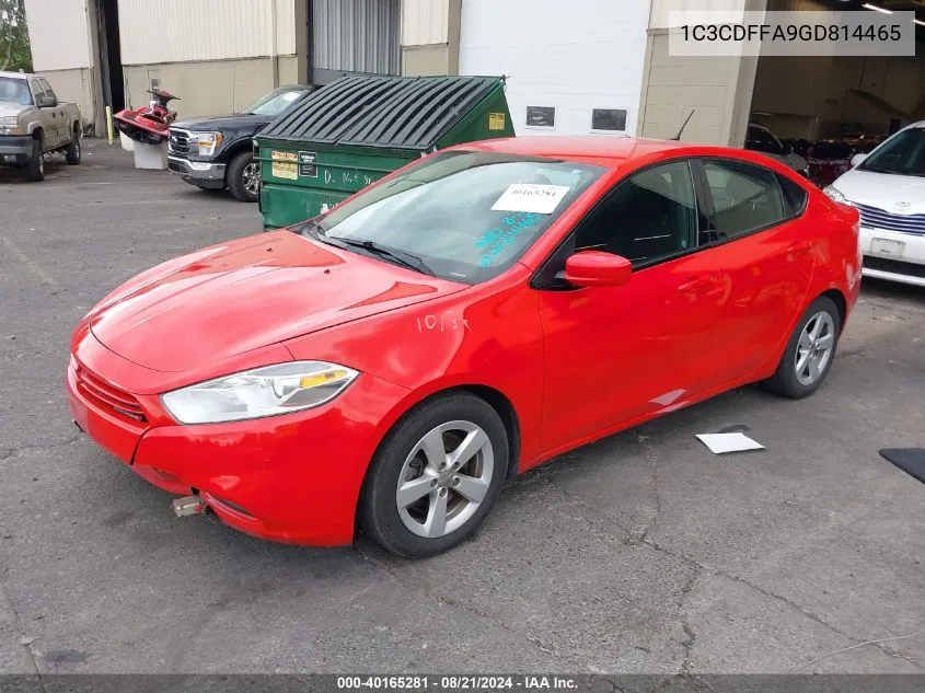 1C3CDFFA9GD814465 2016 Dodge Dart Sxt Sport