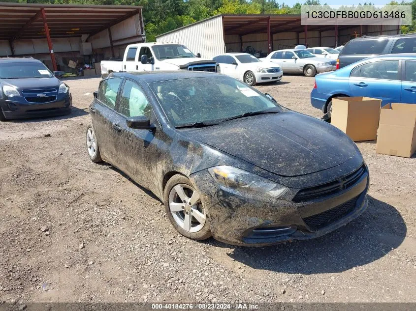 1C3CDFBB0GD613486 2016 Dodge Dart Sxt