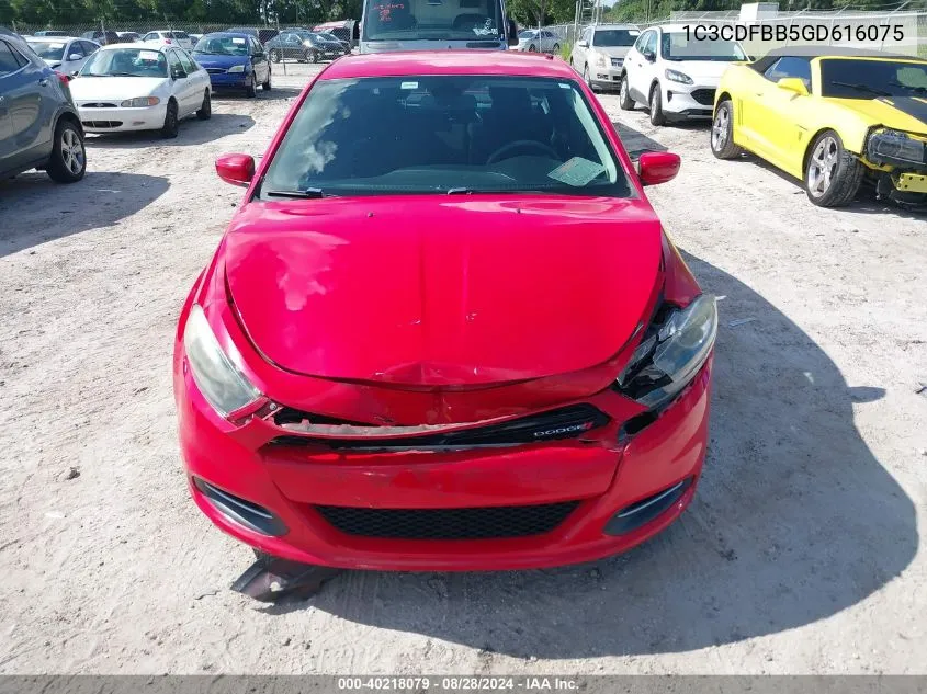 1C3CDFBB5GD616075 2016 Dodge Dart Sxt