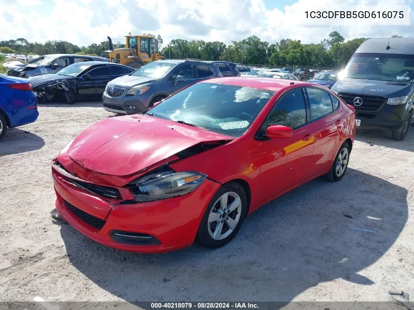 1C3CDFBB5GD616075 2016 Dodge Dart Sxt