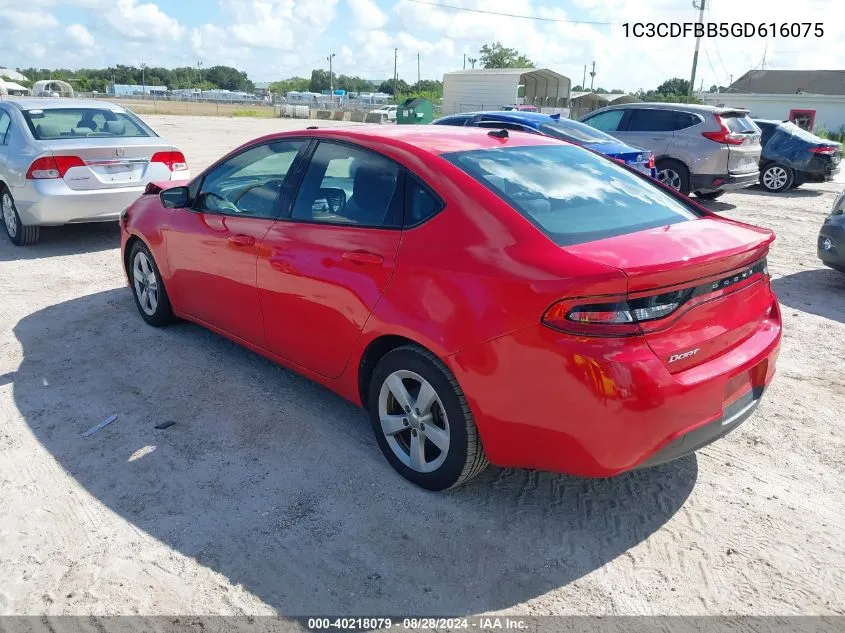 1C3CDFBB5GD616075 2016 Dodge Dart Sxt