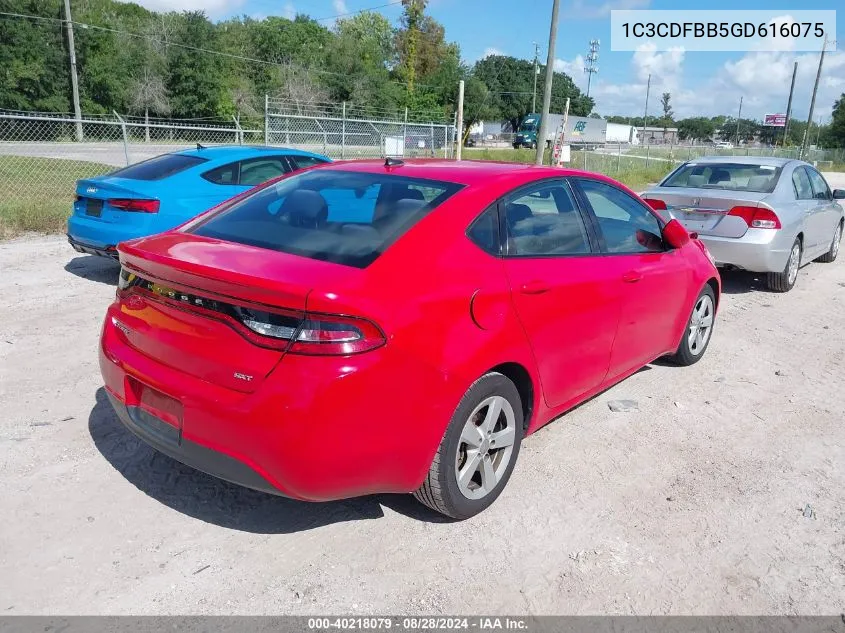 1C3CDFBB5GD616075 2016 Dodge Dart Sxt