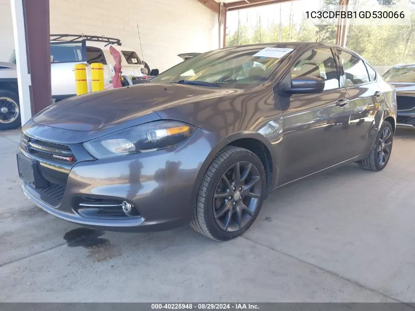 1C3CDFBB1GD530066 2016 Dodge Dart Sxt