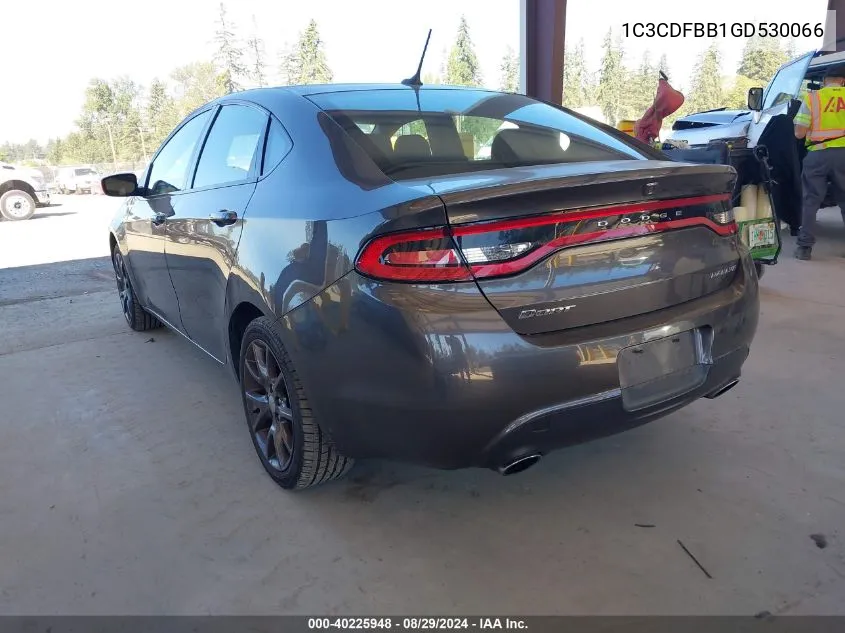 1C3CDFBB1GD530066 2016 Dodge Dart Sxt