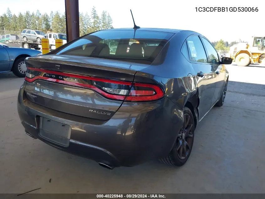 1C3CDFBB1GD530066 2016 Dodge Dart Sxt