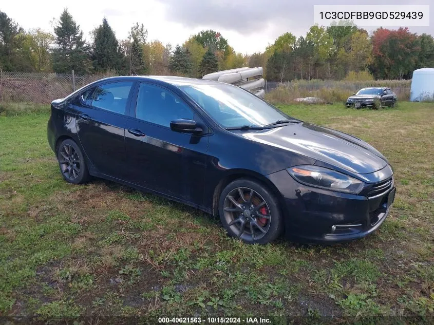 2016 Dodge Dart Sxt VIN: 1C3CDFBB9GD529439 Lot: 40621563