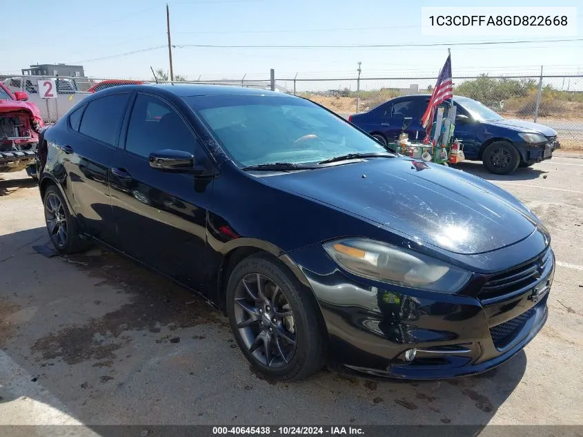 1C3CDFFA8GD822668 2016 Dodge Dart Sxt Sport Rallye