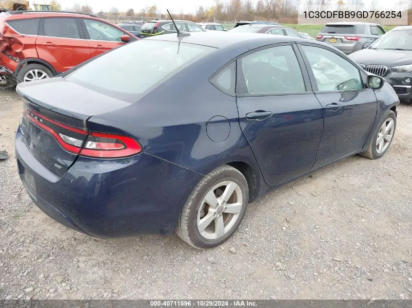 2016 Dodge Dart Sxt VIN: 1C3CDFBB9GD766254 Lot: 40711596