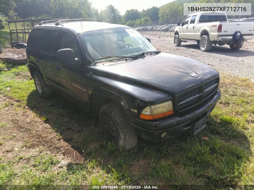 1B4HS28Z7XF712716 1999 Dodge Durango