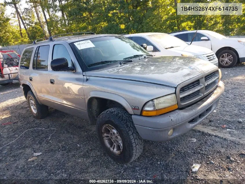 1B4HS28Y4XF614735 1999 Dodge Durango