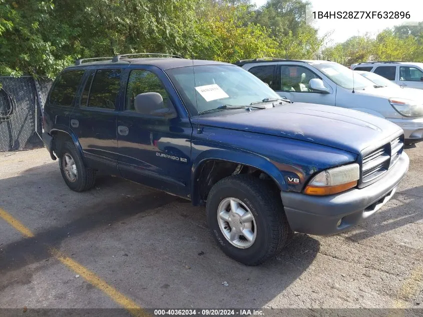 1B4HS28Z7XF632896 1999 Dodge Durango