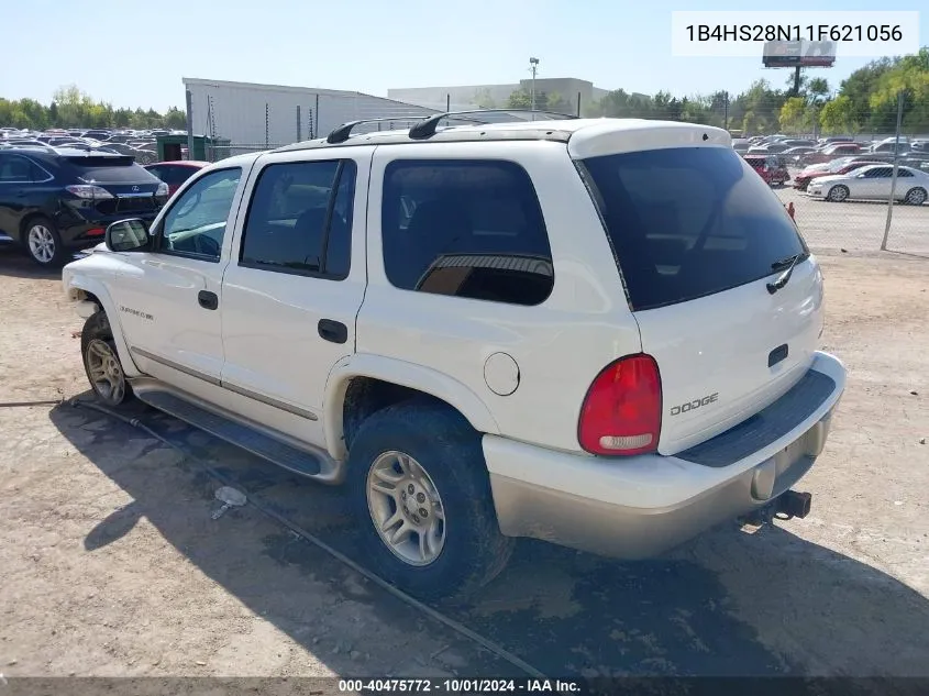 2001 Dodge Durango VIN: 1B4HS28N11F621056 Lot: 40475772