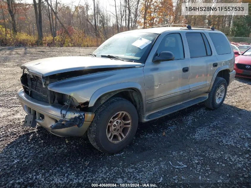 1B4HS28N61F557533 2001 Dodge Durango