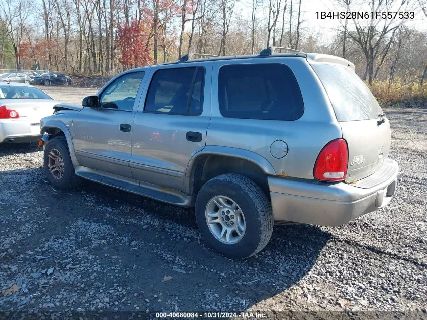 1B4HS28N61F557533 2001 Dodge Durango