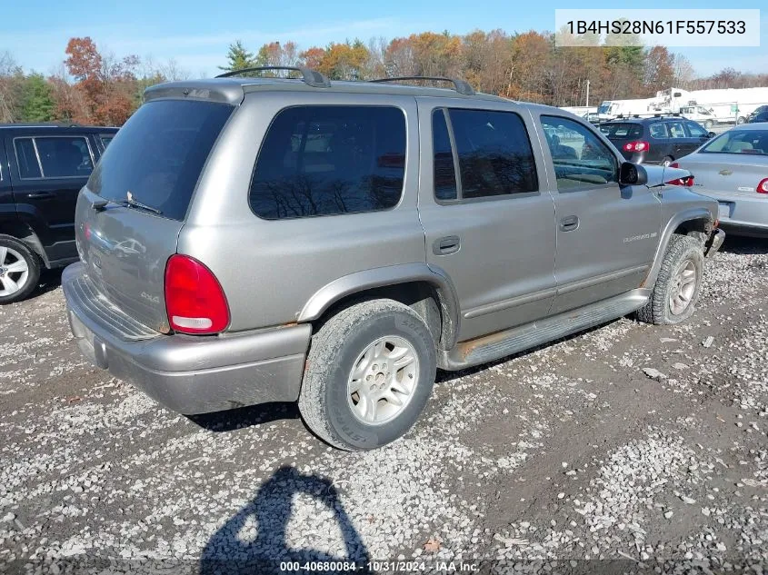 1B4HS28N61F557533 2001 Dodge Durango