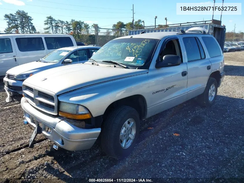 2001 Dodge Durango VIN: 1B4HS28N71F632725 Lot: 40825854