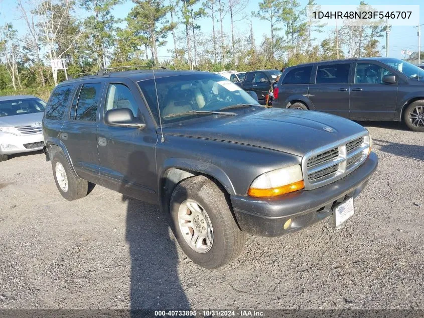 2003 Dodge Durango Slt VIN: 1D4HR48N23F546707 Lot: 40733895