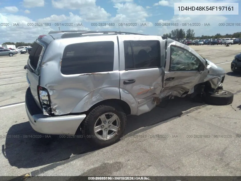 2004 Dodge Durango Slt VIN: 1D4HD48K54F197161 Lot: 39695196