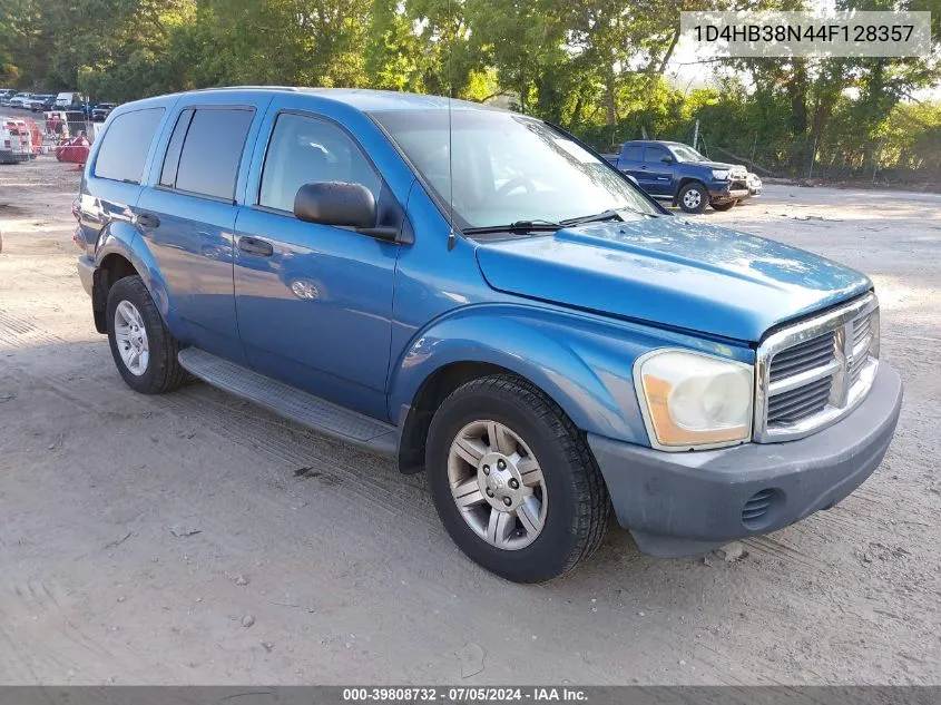 1D4HB38N44F128357 2004 Dodge Durango St