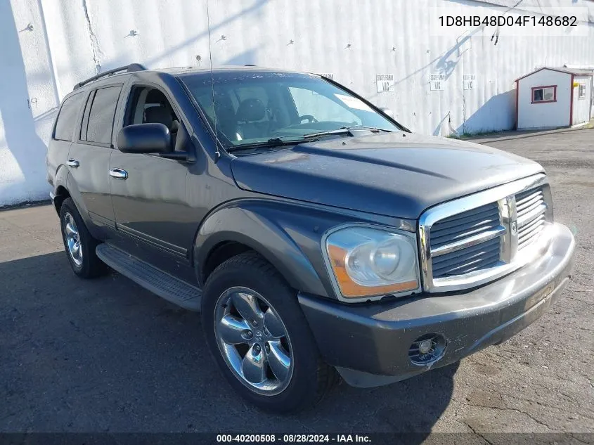 2004 Dodge Durango Slt VIN: 1D8HB48D04F148682 Lot: 40200508