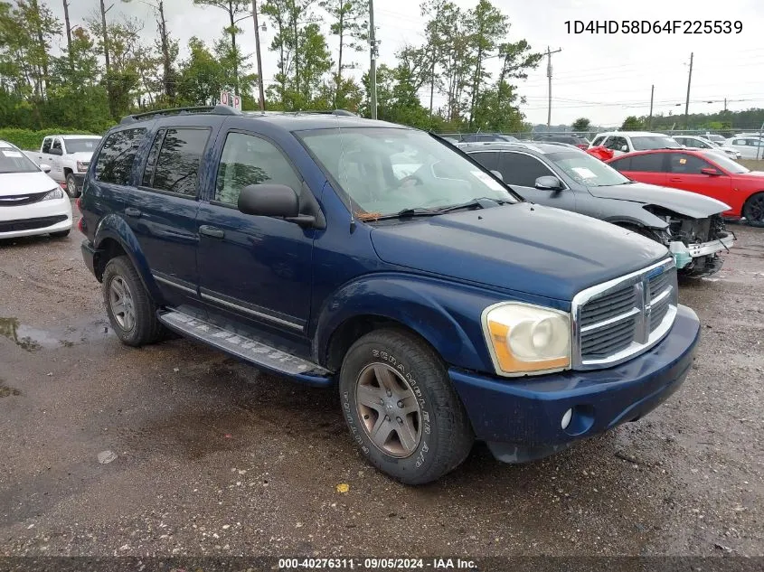 2004 Dodge Durango Limited VIN: 1D4HD58D64F225539 Lot: 40276311