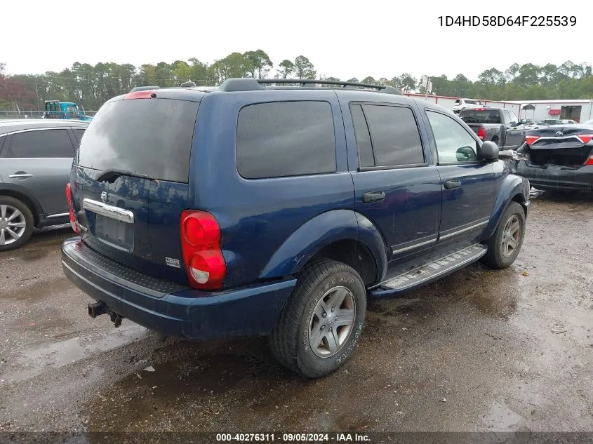 1D4HD58D64F225539 2004 Dodge Durango Limited