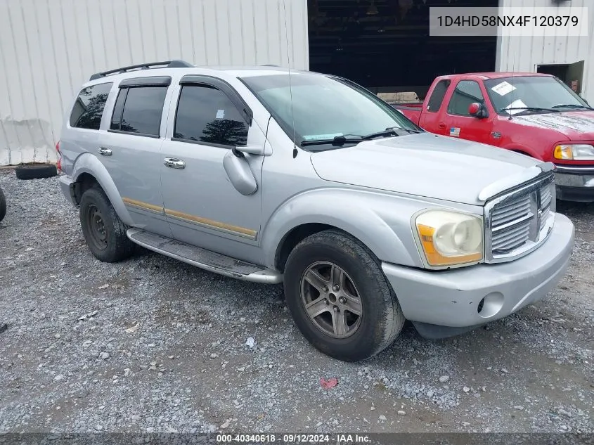 2004 Dodge Durango Limited VIN: 1D4HD58NX4F120379 Lot: 40340618