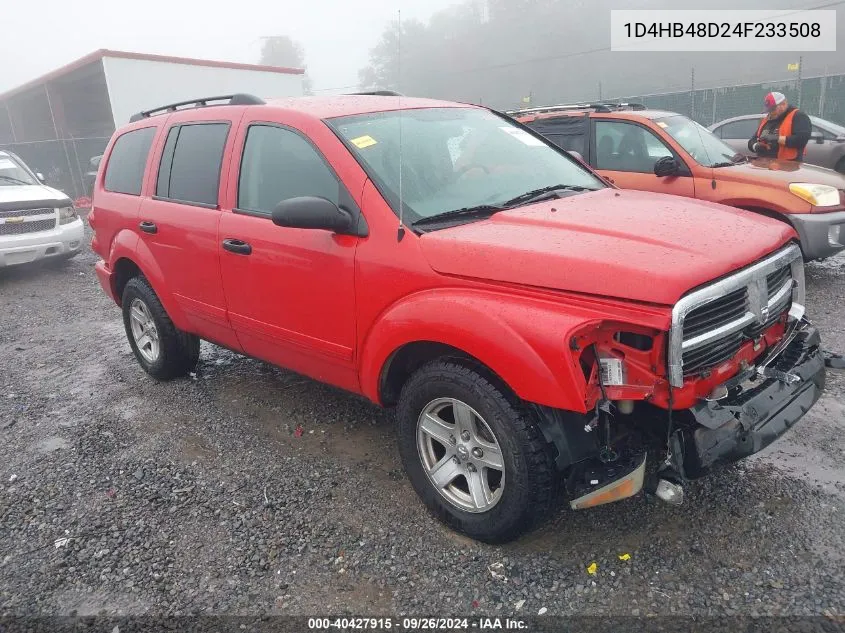 2004 Dodge Durango Slt VIN: 1D4HB48D24F233508 Lot: 40427915