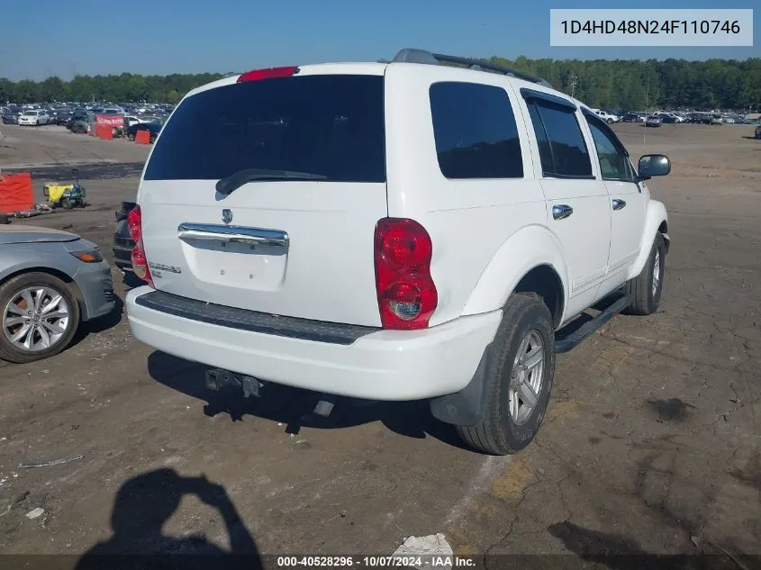 1D4HD48N24F110746 2004 Dodge Durango Slt