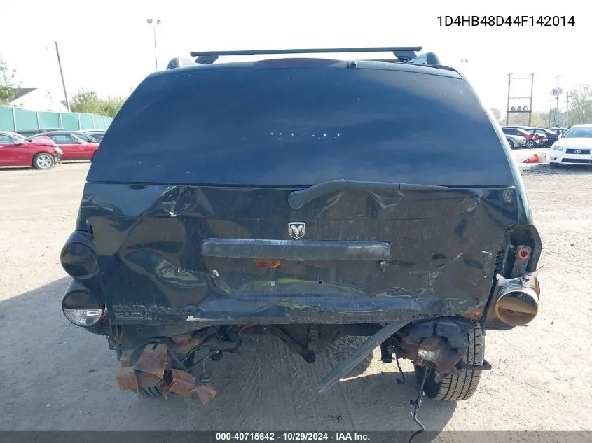 1D4HB48D44F142014 2004 Dodge Durango Slt