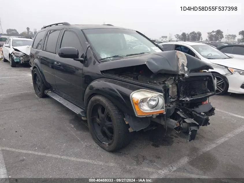 1D4HD58D55F537398 2005 Dodge Durango Limited